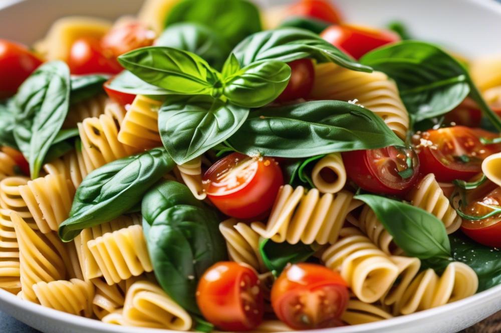 Easy Roasted Tomato Spinach Pasta With Multi-Millet Penne Recipe