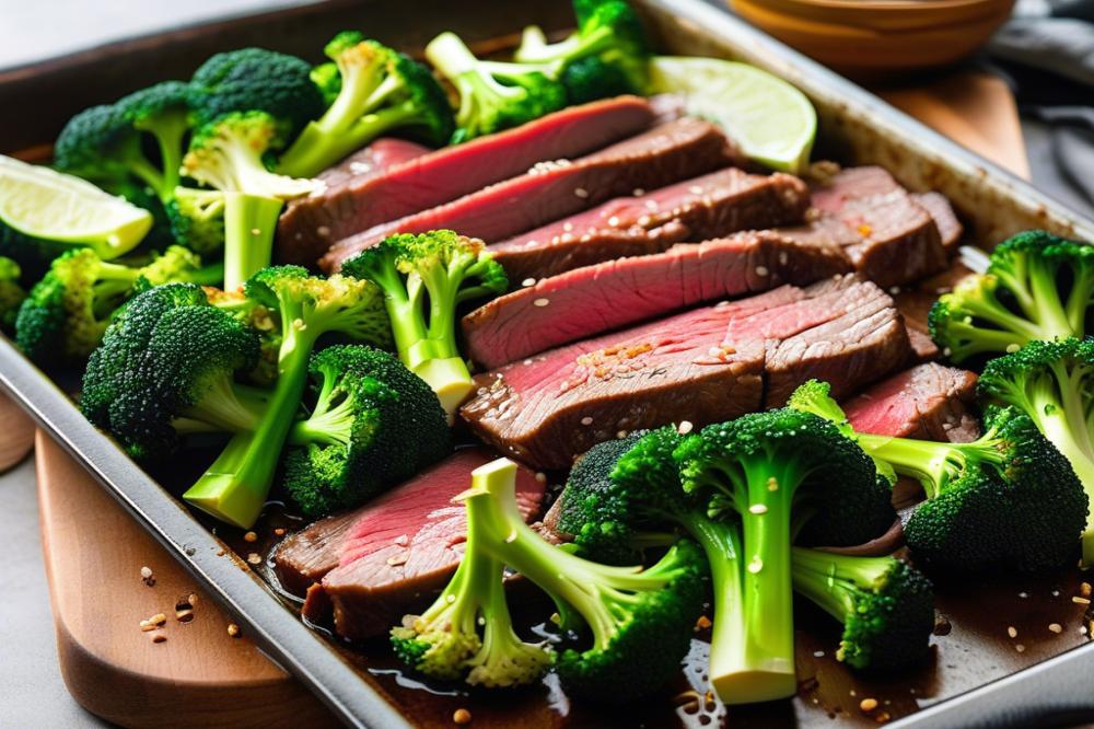 Easy Sheet Pan Beef And Broccoli Recipe For A Quick Dinner