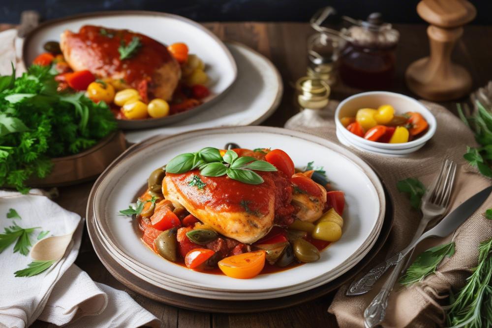 Easy Slow Cooker Chicken Cacciatore Recipe For Busy Nights