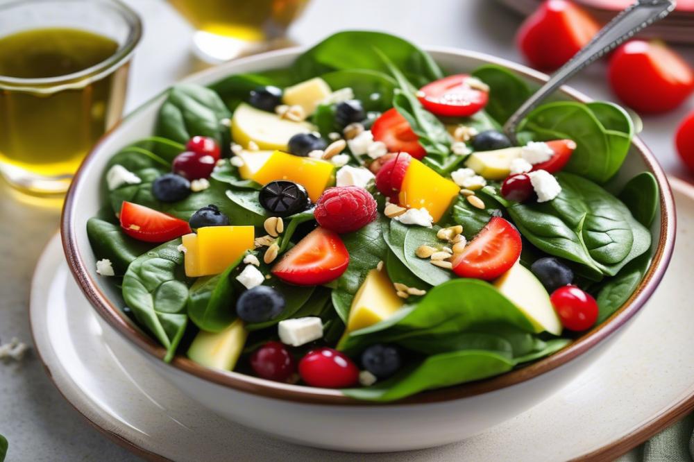 Easy Spinach Salad Recipe: Fresh, Healthy & Delicious Meal Idea