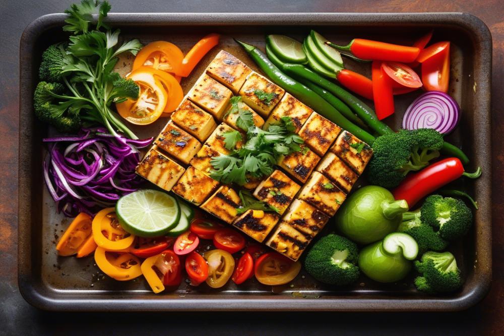 Easy Tofu Sheet Pan Dinner: Quick, Healthy Vegetarian Recipe