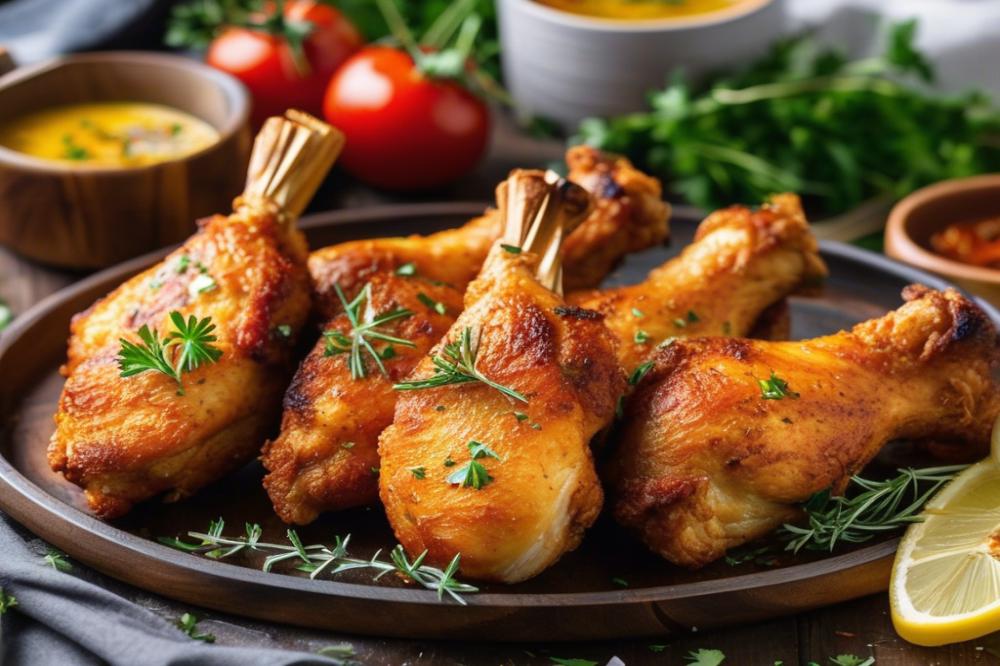 Extra Crispy Air Fryer Chicken Drumsticks: Easy & Delicious Recipe