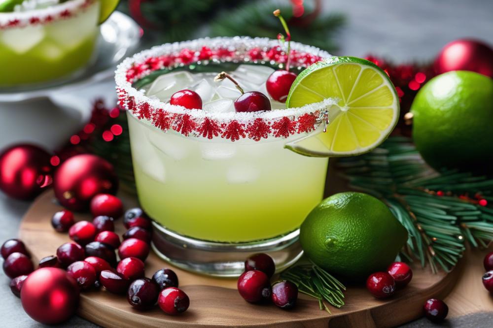 Festive Christmas Margarita Recipe: Blissful Holiday Cocktail