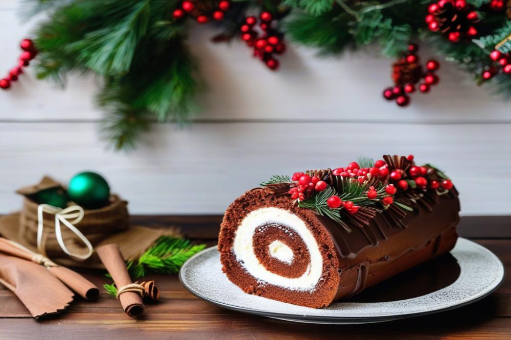 Festive Christmas Yule Log Recipes For Holiday Celebrations