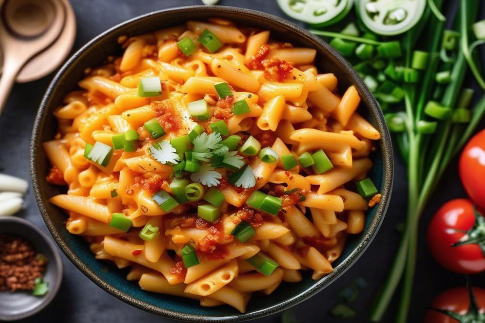 Flavorful Kimchi Chili Mac And Cheese: A Delicious Twist