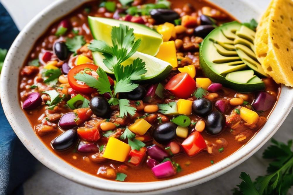 Flavorful Vegetarian Chili Recipe: Hearty & Easy To Make
