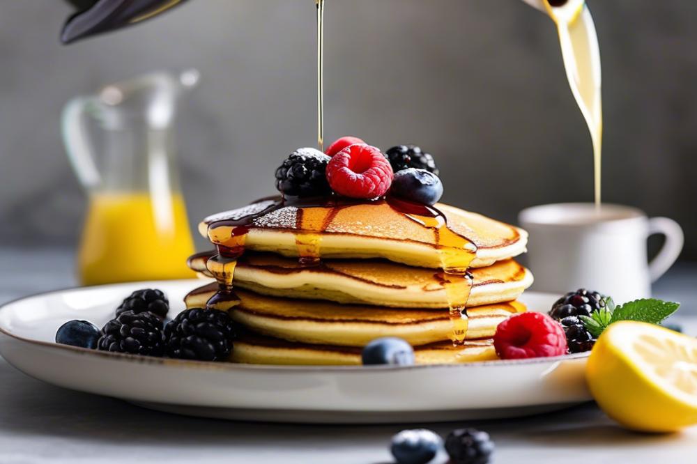 Fluffy Lemon Ricotta Pancakes Recipe For A Delicious Breakfast