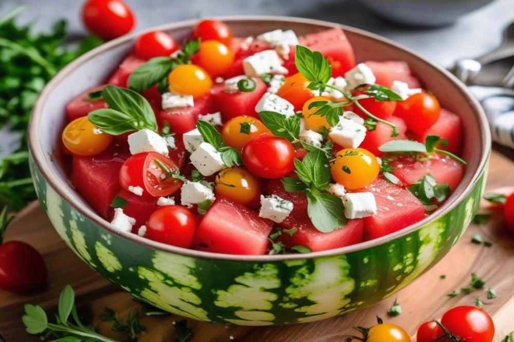 Fresh Watermelon Salad Recipe: A Refreshingly Delicious Summer Dish