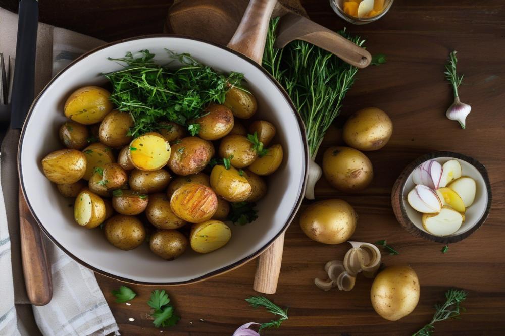 Garlic Roasted Potatoes: Crispy, Flavorful, And Easy Recipe