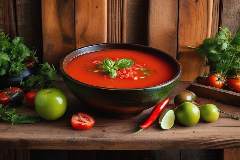 Gaspacho Alentejano A Refreshing Portuguese Tomato Soup