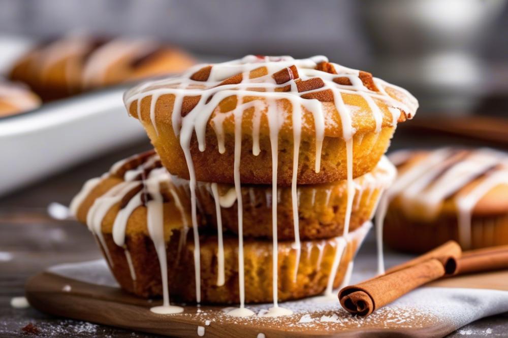 Gooey Cinnamon Muffins: Deliciously Soft And Irresistibly Sweet
