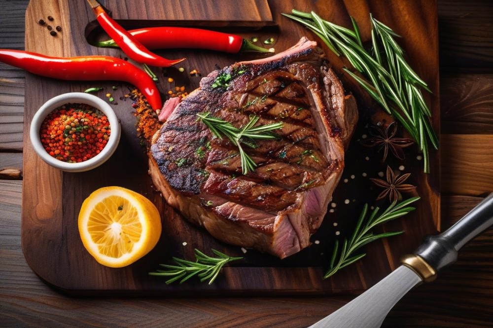 Grilled Ribeye Delmonico Steaks With Flavorful Tex-Mex Rub