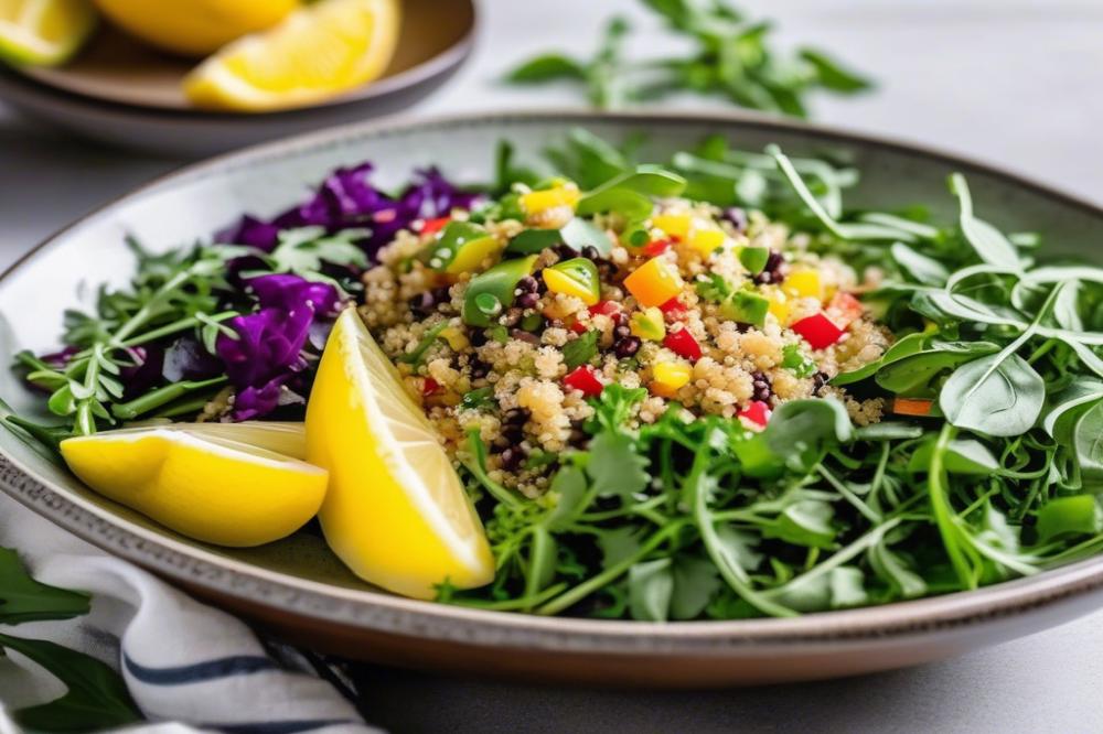 Healthy Arugula Quinoa Salad Recipe For A Delicious Meal