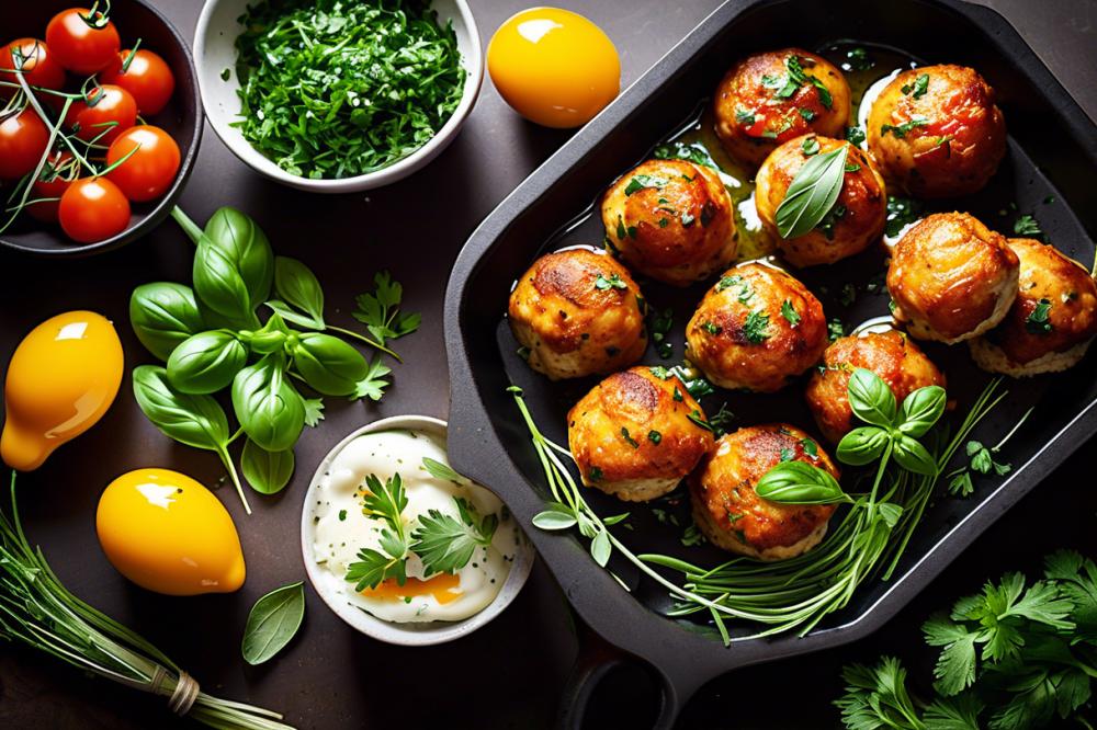 Healthy Chicken Breakfast Meatballs: Easy Recipe For Meal Prep