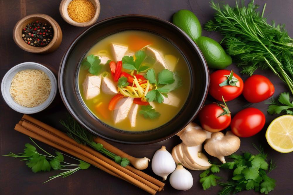Healthy Ginger Chicken Soup Recipe For Comfort And Wellness