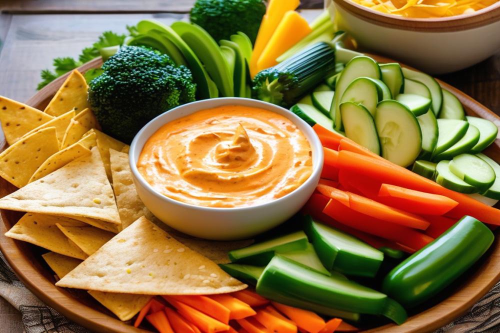 Healthy Vegetarian Buffalo Chicken Dip Recipe For Parties