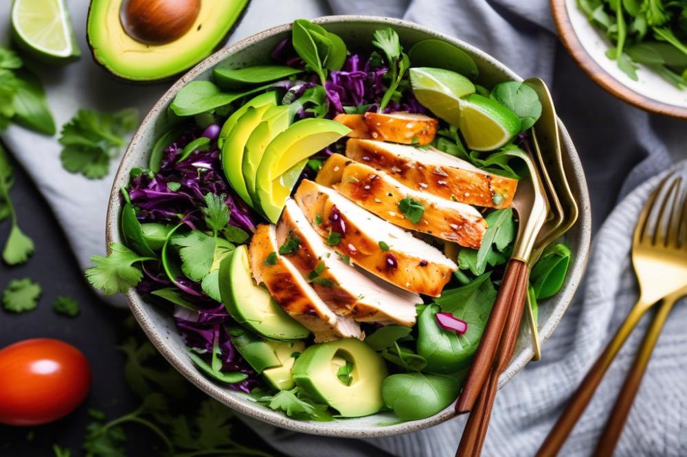Honey Lime Chicken Avocado Salad: Fresh, Zesty, And Delicious!
