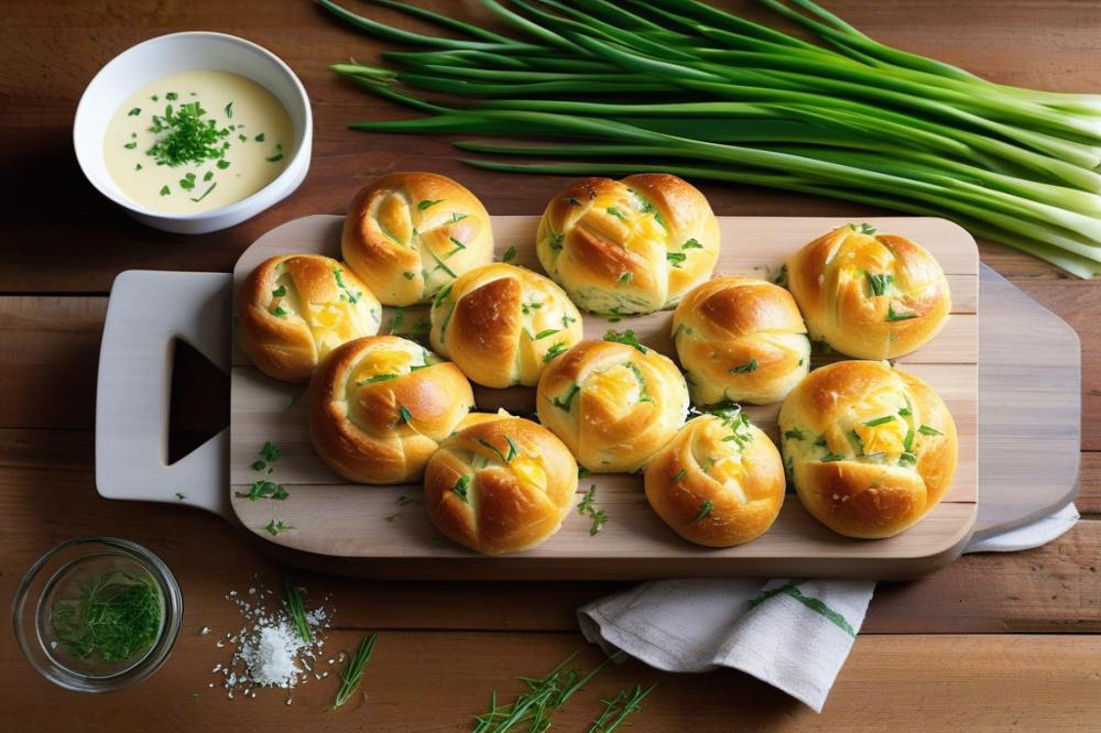 How To Create Cheddar And Chive Pull-Apart Bread - Recipe bix