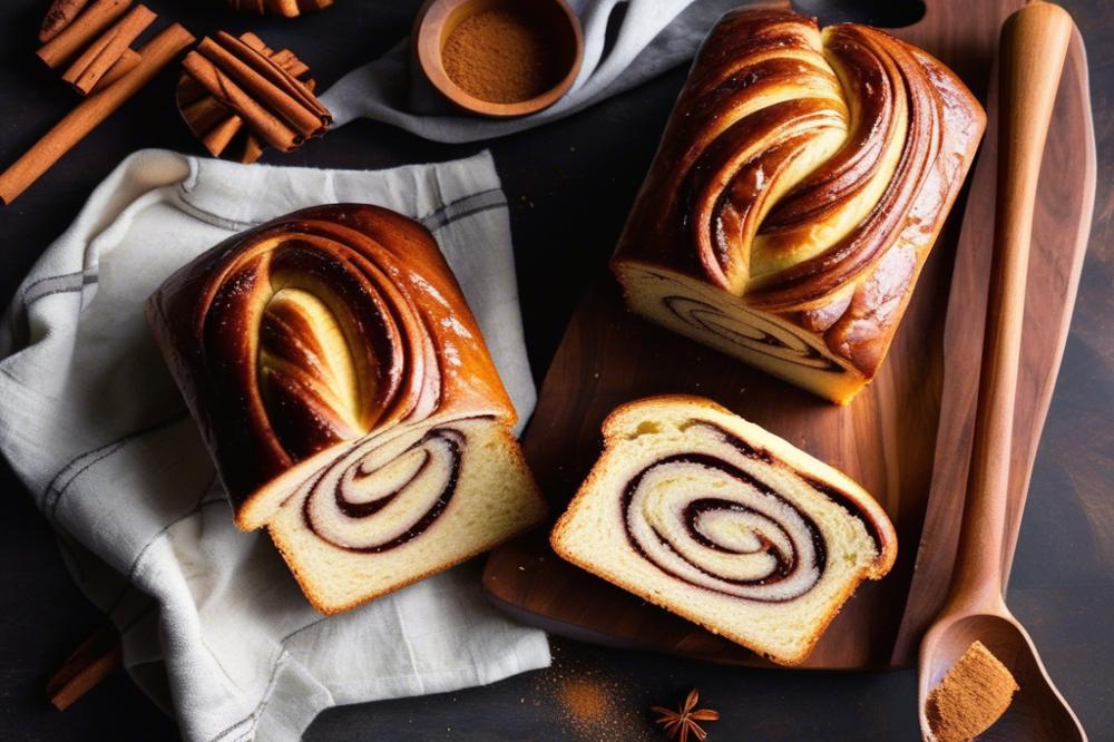 How To Create Fluffy Cinnamon Swirl Loaves