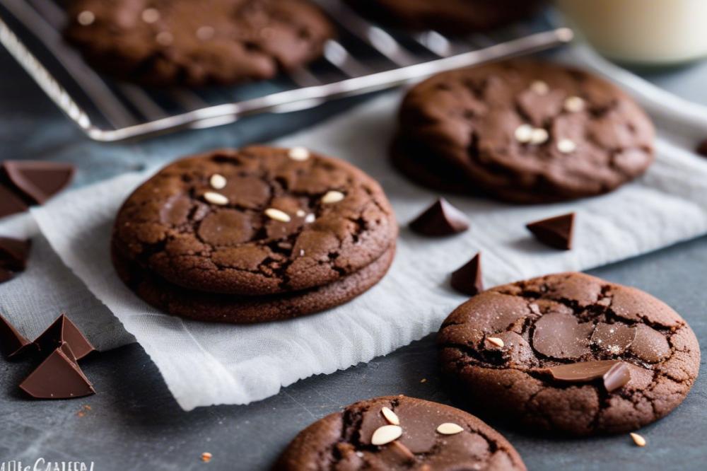 How To Create Perfect Dark Chocolate Almond Cookies