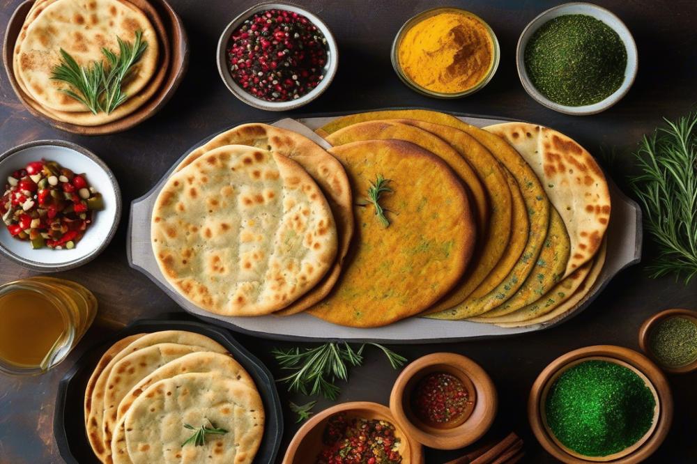How To Make Flavored Flatbreads With Herbs And Spices