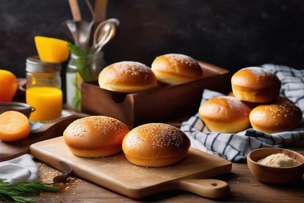 How To Make Perfectly Soft Hamburger Buns At Home