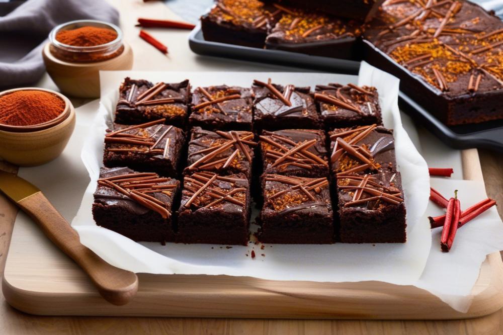 Indulge In Spicy Chocolate Cayenne Truffle Brownies Recipe