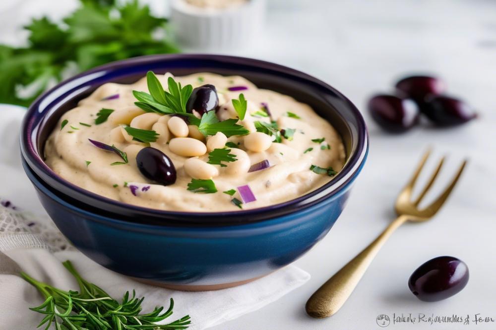 Kalamata White Bean Dip Recipe: Easy, Flavorful, And Healthy Snack