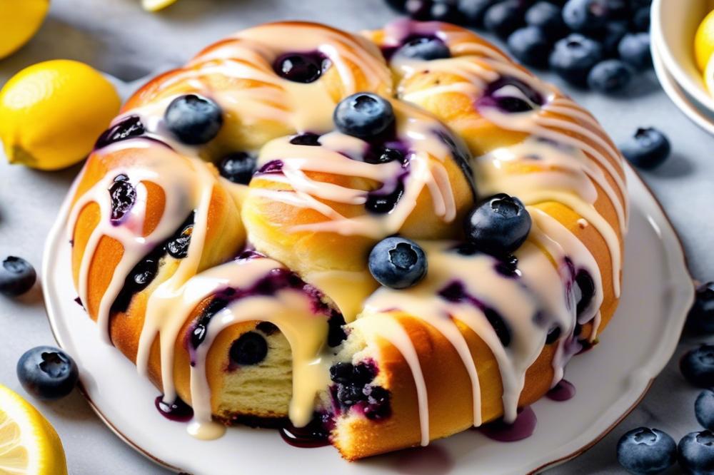 Lemon Blueberry Sweet Rolls: Easy Recipe For Delicious Treats