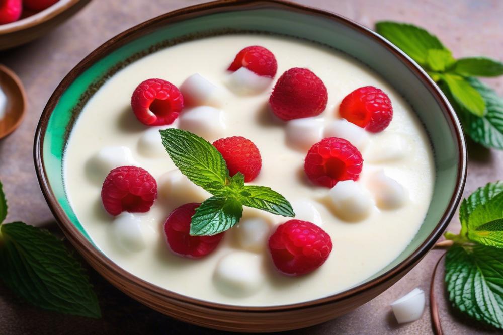 Lychee Coconut Milk Pudding: A Creamy Tropical Dessert Delight