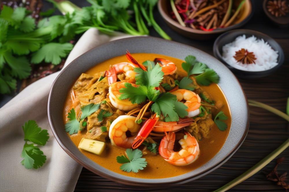 Odia Style Kadali Bhanda O Chingudi Tarkari: Prawn Curry Delight