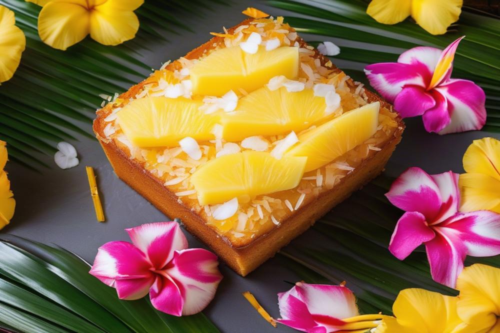 Pineapple Coconut Loaf Cake: A Tropical Delight Recipe