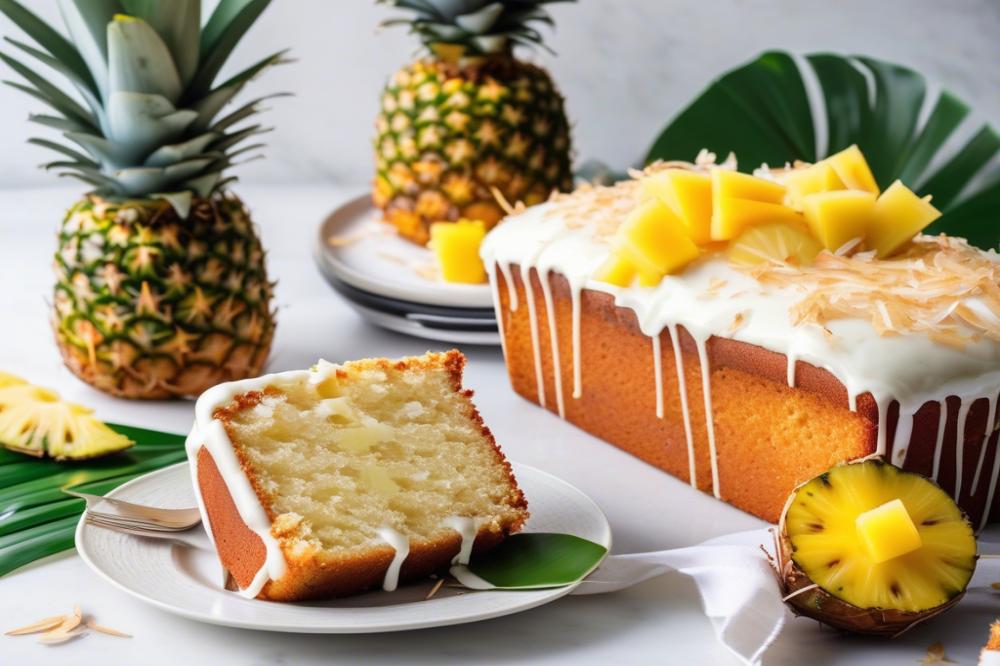 Pineapple Coconut Loaf Cake: A Tropical Treat For Every Occasion