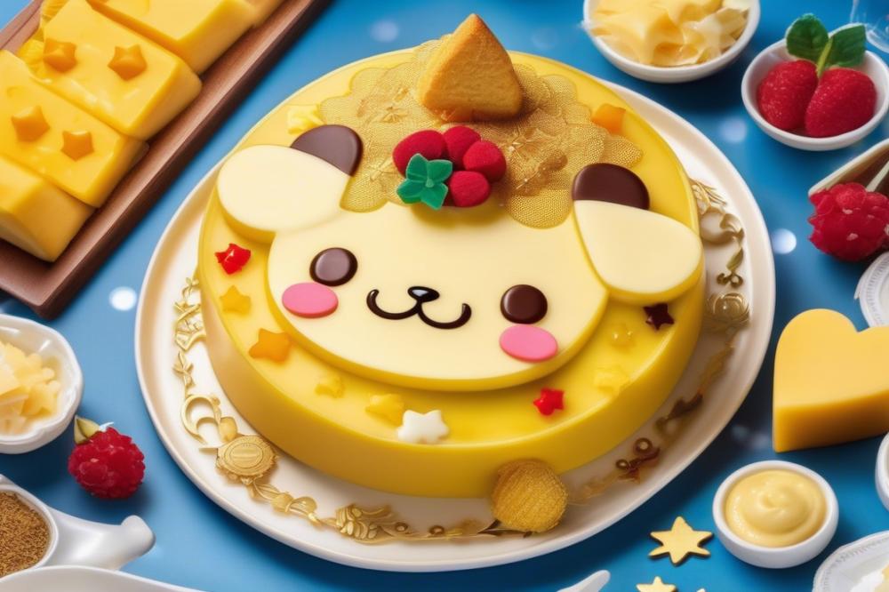 Pompompurin Cheddar Cheese Pudding Recipe: Cute & Delicious Treat