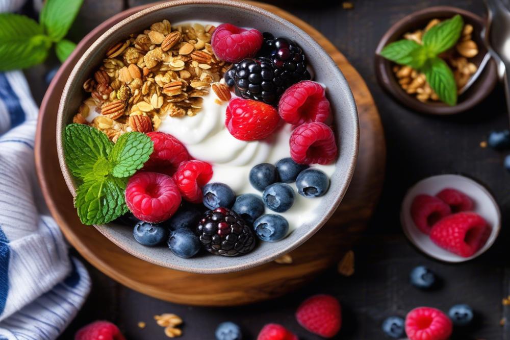 Power-Packed Berry Yogurt Bowl: A Delicious And Healthy Start