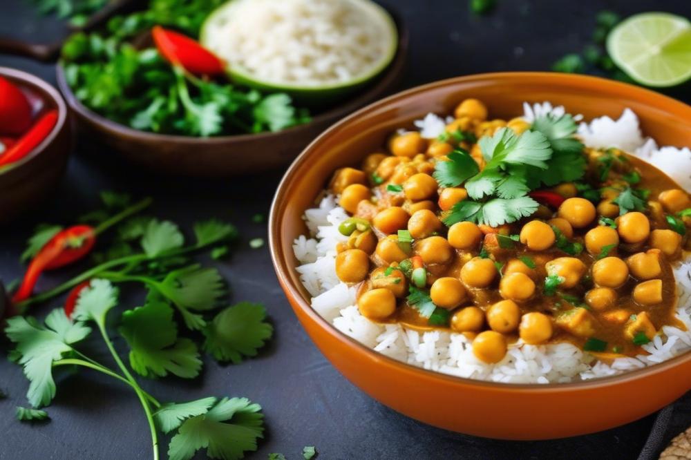 Quick And Easy Chickpea Curry Recipe For Healthy Eating