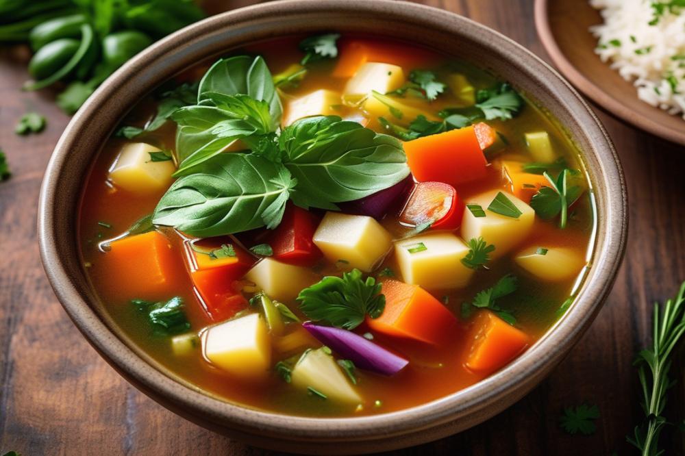 Quick And Easy Instant Pot Vegetable Soup Recipe For Healthy Meals