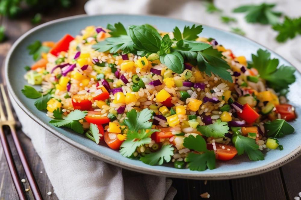 Refreshing Crispy Rice Salad Recipe For Healthy Meal Ideas