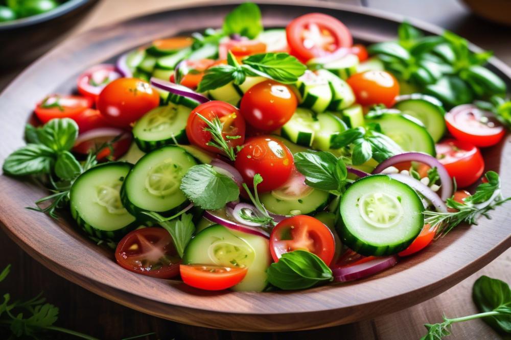 Refreshing Cucumber Tomato Salad Recipe – Easy Summer Delight