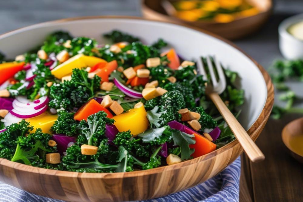 Refreshing Easy Kale Salad Recipe For Healthy Eating