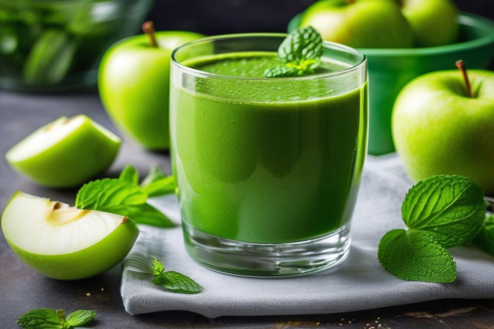 Refreshing Green Apple Smoothie Recipe For A Healthy Boost