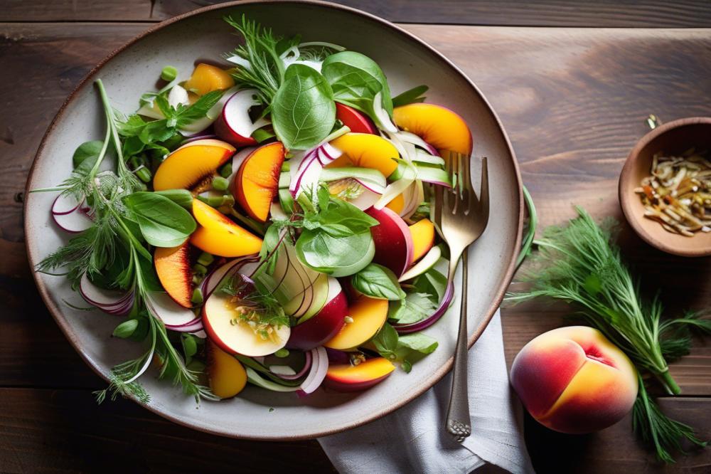 Refreshing Nectarine Fennel Salad Recipe For Summer Bliss