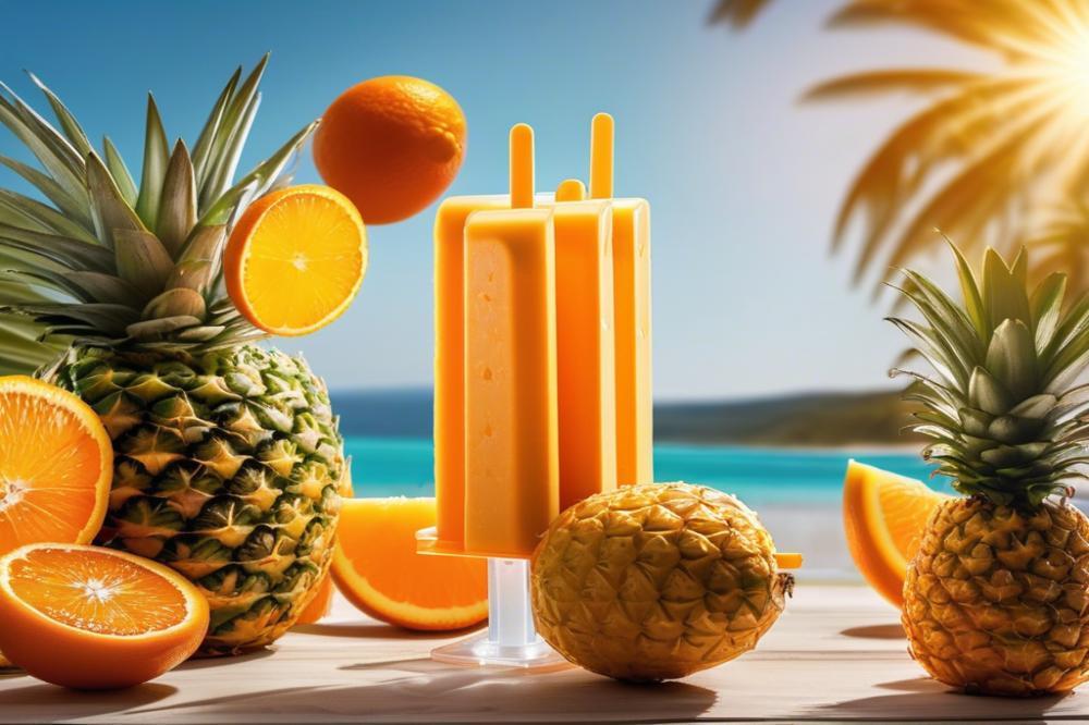 Refreshing Pineapple Orange Popsicles Recipe For Summer Bliss