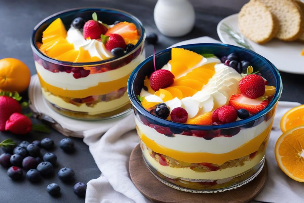 Saffron Ginger Trifle Recipe With Homemade Orange Marmalade