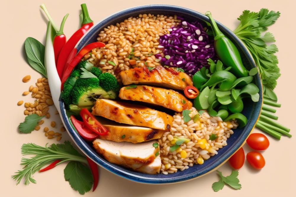 Spicy Chicken Nourish Bowl Recipe: Delicious And Healthy Meal