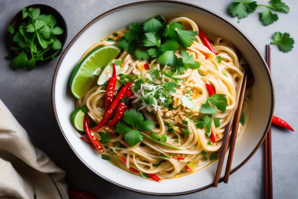 Spicy Coconut Milk Noodles Recipe: A Flavorful Delight