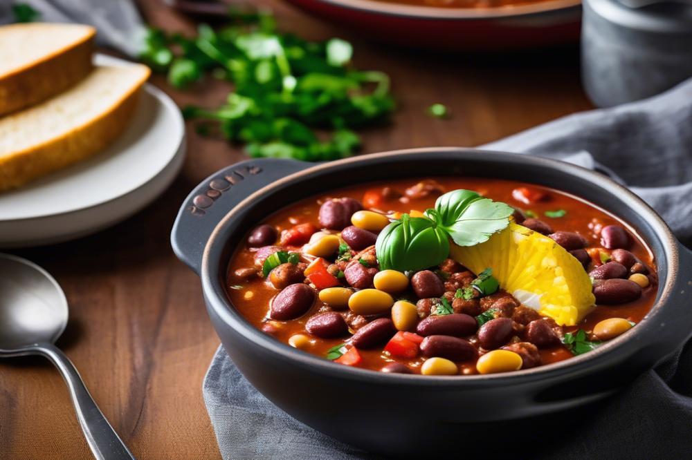 Spicy Five-Bean Chili With Steak: Hearty Recipe For All