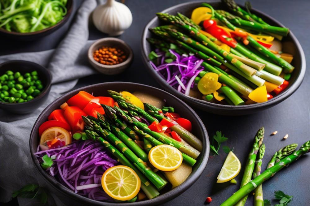 Spicy Indo-Chinese Asparagus Stir-Fry Recipe For Flavor Lovers