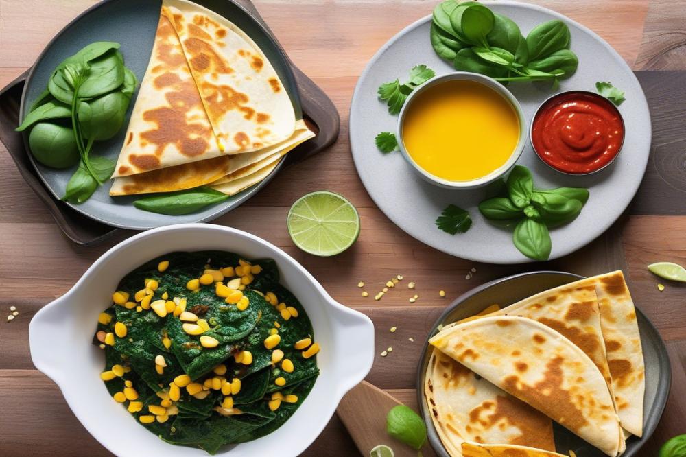 Spinach And Corn Quesadillas Recipe: Delicious Kids’ Meal Ideas