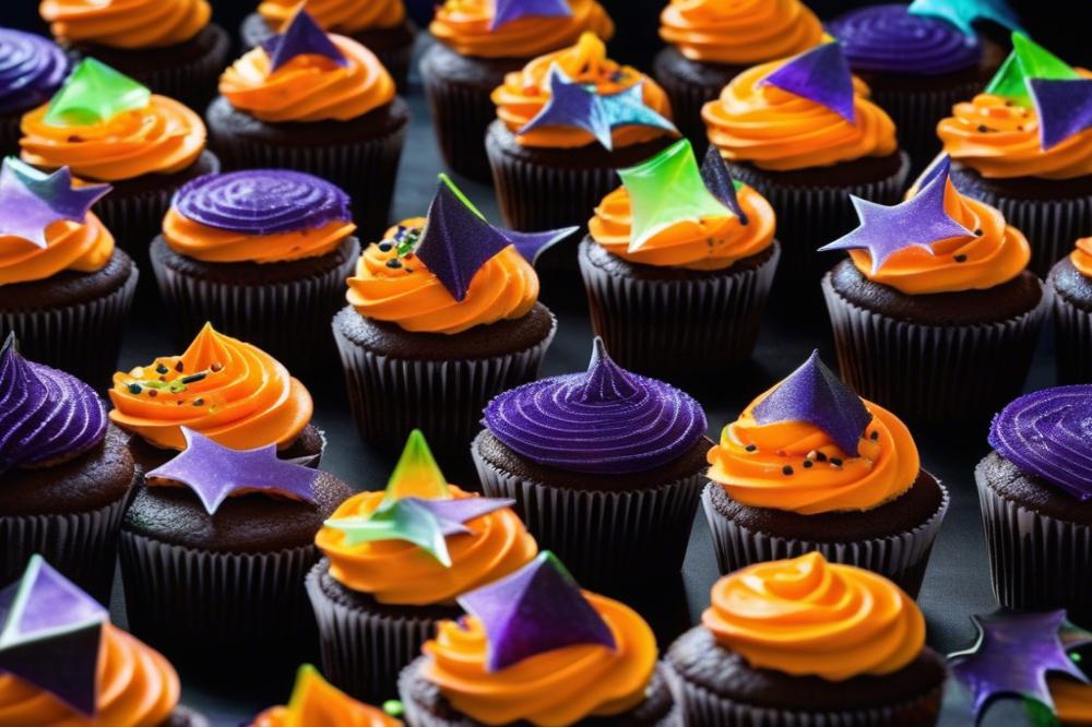 Spooky Glass Shard Halloween Cupcakes | Festive Treats Recipe